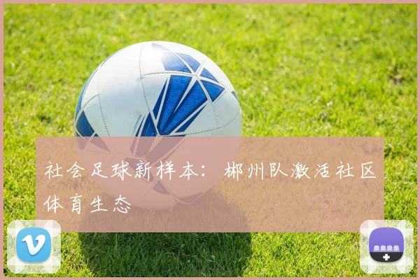 社会足球新样本：郴州队激活社区体育生态